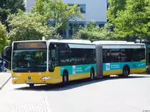 Mercedes Citaro II der SSB in Nürtingen am 20.06.2018