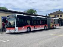 MB C2 G 8 der BGU am 26.5.20 beim Bahnhof Grenchen Süd.