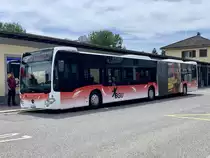 MB C2 G 8 der BGU am 26.5.20 beim Bahnhof Grenchen Süd.