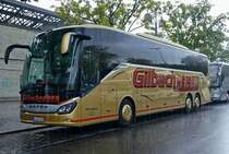 Setra S 516 HD von Gilbach Reisen. Berlin /Hardenbergplatz im September 2019.