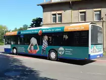 Solaris Urbino 12 von Omnibus-Verkehr Ruoff in Leonberg am 21.06.2018