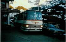Aus dem Archiv: Seiler, Matten BE 339'750 Setra (ex Schwendimann) im Februar 1989 Adelboden, Schnegg