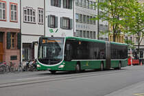 Mercedes Citaro 7017, auf der Linie 34, fährt zur Haltestelle Universitätsspital. Die Aufnahme stammt vom 02.05.2020.
