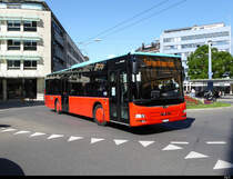 Funi Car - MAN Lion`s City  BE  100203 unterwegs in der Stadt Biel am 25.05.2020