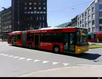 Postauto - MAN Lion`s City  BE  88931 unterwegs in der Stadt Biel am 29.05.2020