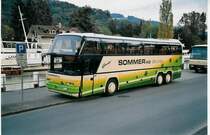 Aus dem Archiv: Sommer, Grnen BE 153'590 Neoplan am 8. Oktober 1999 Thun, Schifflndte