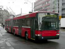 Bern Mobil - NAW Trolleybus Nr.11 unterwegs auf der Linie 12 in Bern am 12.12.2008