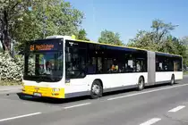 Stadtbus Mainz: MAN Lion's City G der MVG Mainz / Mainzer Verkehrsgesellschaft (Wagen 760), aufgenommen im Mai 2020 in der Nähe der Haltestelle  Universität  in Mainz.