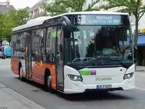 Scania Citywide von Flattich Omnibusverkehre aus Deutschland in Ludwigsburg am 21.06.2018