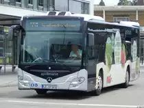 Mercedes Citaro III von Spillmann aus Deutschland in Bietigheim-Bissingen am 21.06.2018