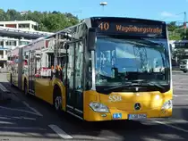Mercedes Citaro III Hybrid der SSB in Stuttgart am 22.06.2018