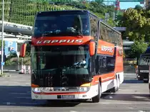 Setra 431 DT von Kappus aus Deutschland in Stuttgart am 22.06.2018