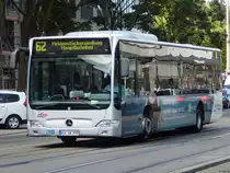 Mercedes Citaro II der Verkehrsbetriebe Karlsruhe in Karlsuhe am 22.06.2018
