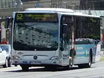Mercedes Citaro II der Verkehrsbetriebe Karlsruhe in Karlsuhe am 22.06.2018