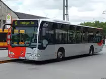 Mercedes Citaro I der Verkehrsbetriebe Karlsruhe in Karlsuhe am 22.06.2018
