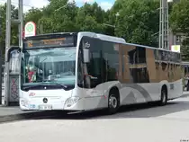 Mercedes Citaro III der Verkehrsbetriebe Karlsruhe in Karlsuhe am 22.06.2018