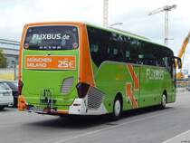 Setra 516 HD von Flixbus/Urban (ex Schächer Reisen) aus Deutschland in Karlsruhe am 22.06.2018