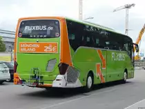 Setra 516 HD von Flixbus/Urban (ex Schächer Reisen) aus Deutschland in Karlsruhe am 22.06.2018