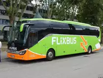Setra 516 HD von Flixbus/Stuber aus Deutschland in Karlsruhe am 22.06.2018