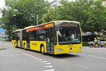 Mercedes Citaro 95 der AAGL, auf der Linie 80, fährt Richtung Haltestelle Breite. Die Aufnahme stammt vom 15.06.2020.