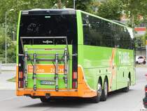 Van Hool EX16 von FlixBus/Klein Wiele aus Deutschland in Karlsruhe am 22.06.2018