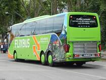 Setra 517 HD von Flixbus/Auto-Hummel aus Deutschland in Karlsruhe am 22.06.2018