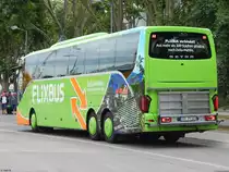 Setra 517 HD von Flixbus/Auto-Hummel aus Deutschland in Karlsruhe am 22.06.2018