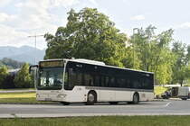 Mercedes-Benz O 530 II (Citaro Facelift) der Innsbrucker Verkehrsbetriebe, Bus Nr. 620, ist als Linie M bei der Haltestelle Tivoli-Süd in Innsbruck unterwegs. Aufgenommen 13.6.2020.