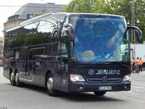 Mercedes Travego von Schlienz aus Deutschland in Karlsruhe am 22.06.2018