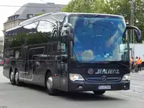 Mercedes Travego von Schlienz aus Deutschland in Karlsruhe am 22.06.2018