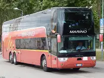 Van Hool TX27 von Marino aus Italien in Karlsruhe am 22.06.2018