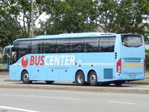 Volvo 9700 von Beccaria Epifani aus Italien in Karlsruhe am 22.06.2018