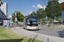 MAN Lion's Regio von Postbus (BD-12896) als Lnie 4141 an der Haltestelle Olympiaworld in Innsbruck. Aufgenommen 13.6.2020.