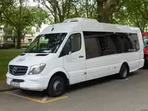 Mercedes Sprinter von TRD-Reisen aus Deutschland in Karlsruhe am 22.06.2018