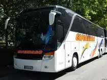 Setra 417 HDH von Eisemann aus Deutschland in Karlsruhe am 22.06.2018