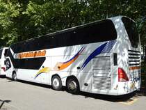 Neoplan Skyliner von Eisemann aus Deutschland in Karlsruhe am 22.06.2018