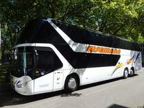 Neoplan Skyliner von Eisemann aus Deutschland in Karlsruhe am 22.06.2018