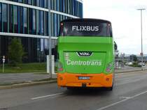 VDL Futura von Flixbus/Centrotrans aus Bosnien-Herzegowina in Stuttgart am 22.06.2018