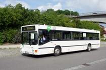 Bus Aue / Stadtbus Aue / Bus Erzgebirge: MAN EL (ASZ-BV 51) der RVE (Regionalverkehr Erzgebirge GmbH), aufgenommen im Juni 2020 am Bahnhof von Aue (Sachsen).