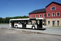 Bus Schwarzenberg / Bus Erzgebirge: MAN NL (ERZ-RV 210) der RVE (Regionalverkehr Erzgebirge GmbH), aufgenommen im Juni 2020 am Bahnhof von Schwarzenberg / Erzgebirge.