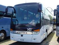 Setra 415 HD von VTS Voyages aus der Schweiz am Europapark Rust am 23.06.2018
