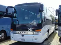 Setra 415 HD von VTS Voyages aus der Schweiz am Europapark Rust am 23.06.2018
