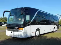 Setra 415 HD von VTS Voyages aus der Schweiz am Europapark Rust am 23.06.2018