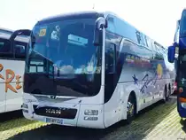 MAN Lion's Coach von Remy Bentz aus Frankreich am Europapark Rust am 23.06.2018