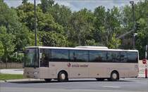 EW 1097, Mercedes Benz Integro von Emile Weber, gesehen in den Straßen der Stadt Luxemburg. 07.07.2020