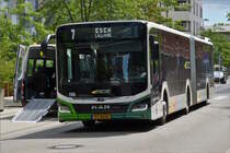 ST 4656 MAN Lion’s City Efficient Hybrid, vom Tice ist am 07.07.2020 in Belval Université unterwegs. 