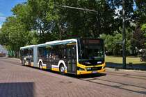 Neuer HEAG Mobilo MAN Lions City G Wagen 412 am 04.07.20 in Darmstadt Hbf 