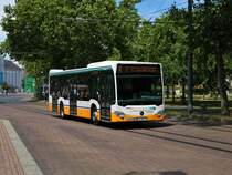 HEAG Mobilo Mercedes Benz Citaro 2 Wagen 309 am 04.07.20 in Darmstadt Hbf 