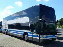 Van Hool TX27 aus Frankreich am Europapark Rust am 23.06.2018