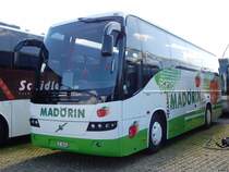 Volvo 9700 von Apfelcar - Madörin aus der Schweiz am Europapark Rust am 23.06.2018